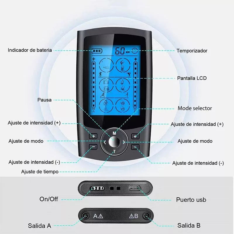 Electric EMS Acupuncture Body Massage