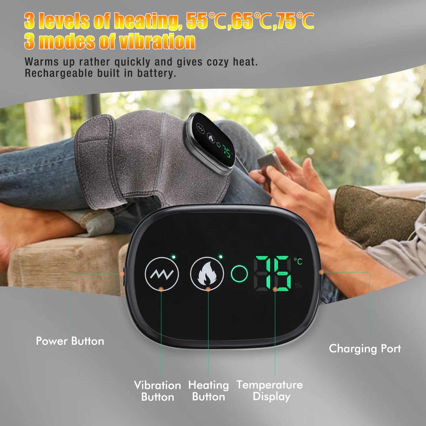 Thermal Massager 3 in 1 Shoulder Knee Elbow