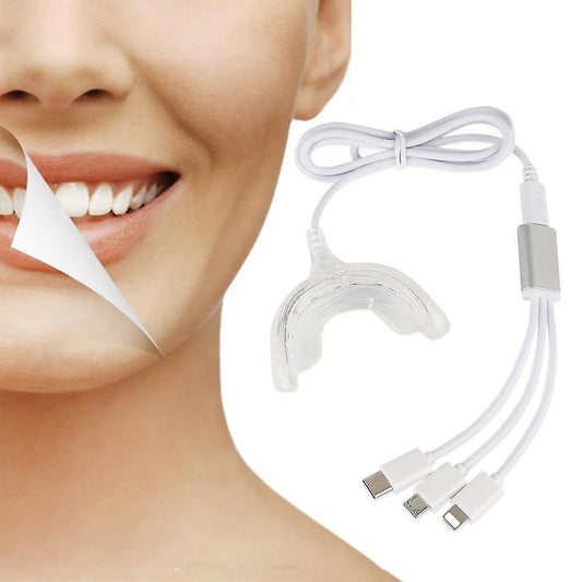Portable Smart LED Teeth Whitening Device