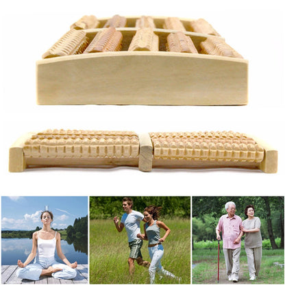 Wooden Foot Roller Massage